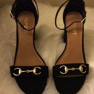 Report black heels